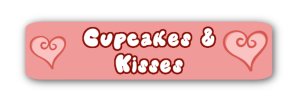 Cupcakes and Kisses (bubble letters)